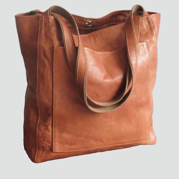 Sac à main en cuir pour femme à porter à l'épaule au quotidien