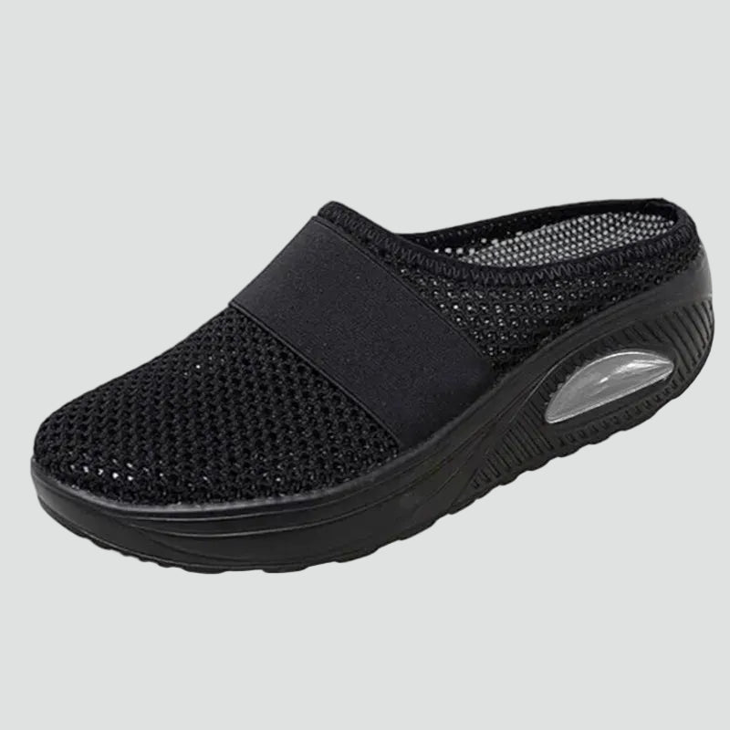 Women's orthopedic shoes with breathable mesh and cushioning