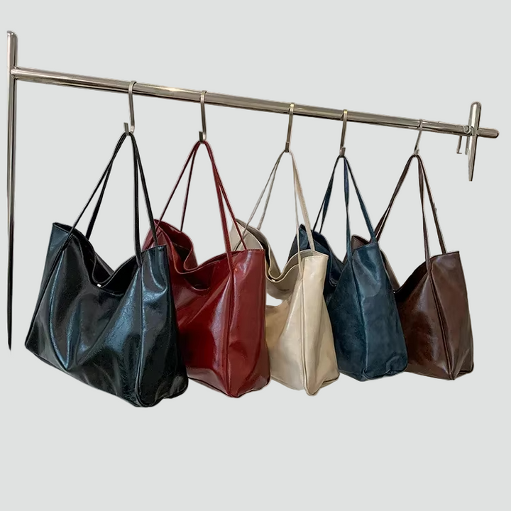 Duża damska torebka shopper na ramię pojemna