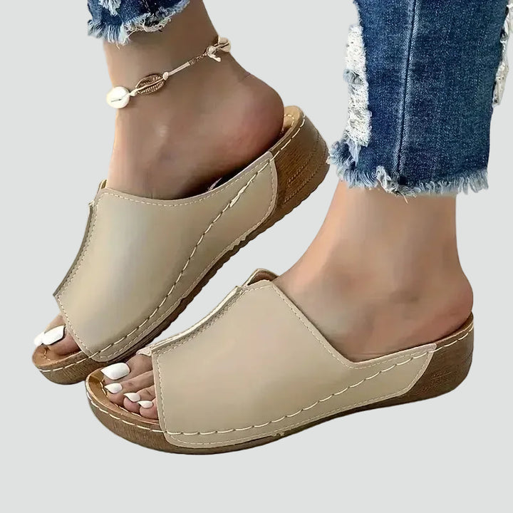 Women's orthopedic summer sandals with comfortable sole