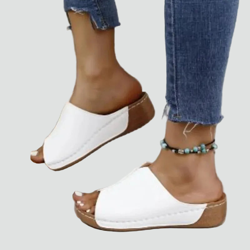 Women's orthopedic summer sandals with comfortable sole