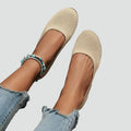 Flexible women's ballet flats with soft insole, orthopedic