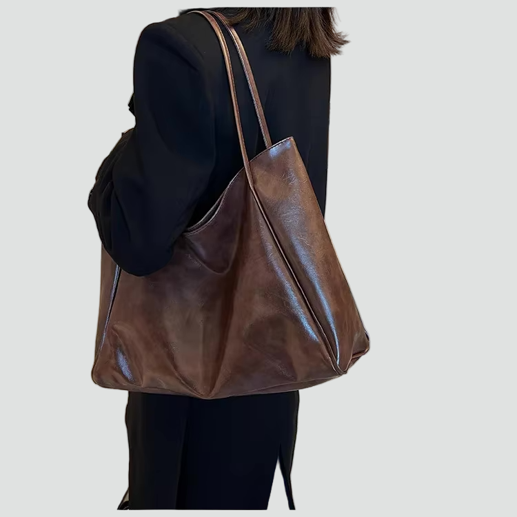 Duża damska torebka shopper na ramię pojemna