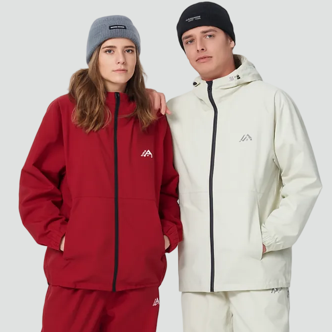 Sportowy wodoodporny zestaw narciarski unisex z kurtką i spodniami