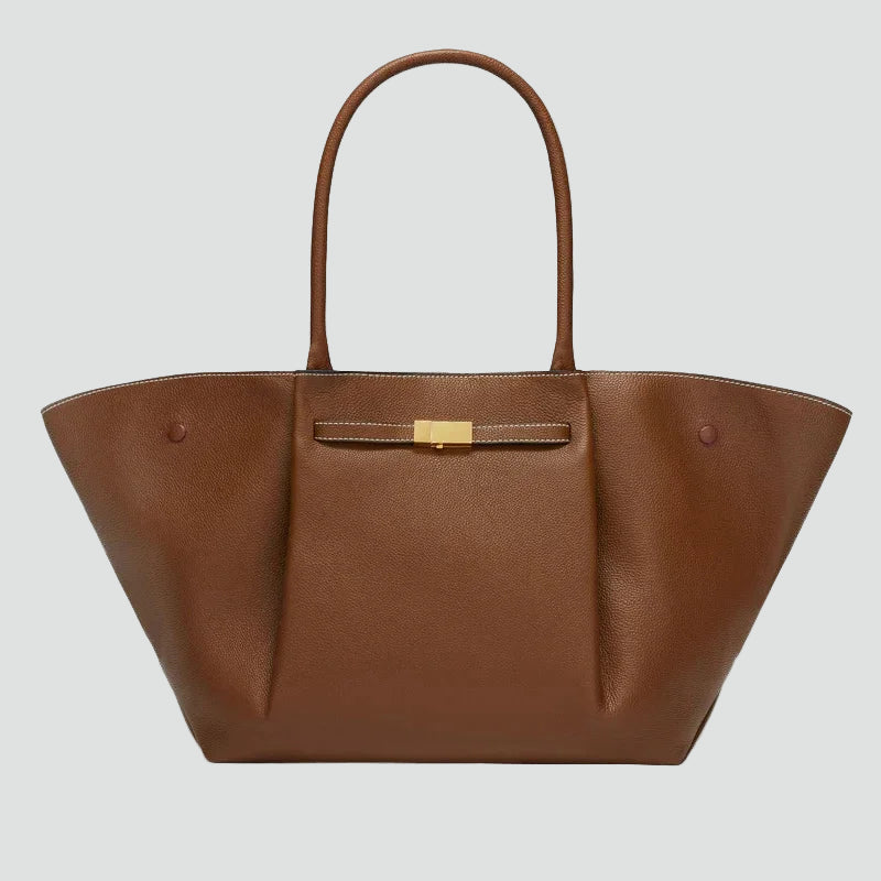 Duża elegancka torebka shopper damska do pracy