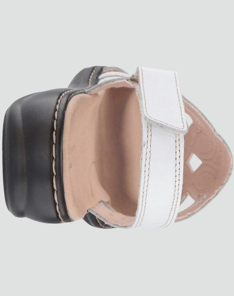 Comfortable orthopedic sandals with Velcro straps for summer