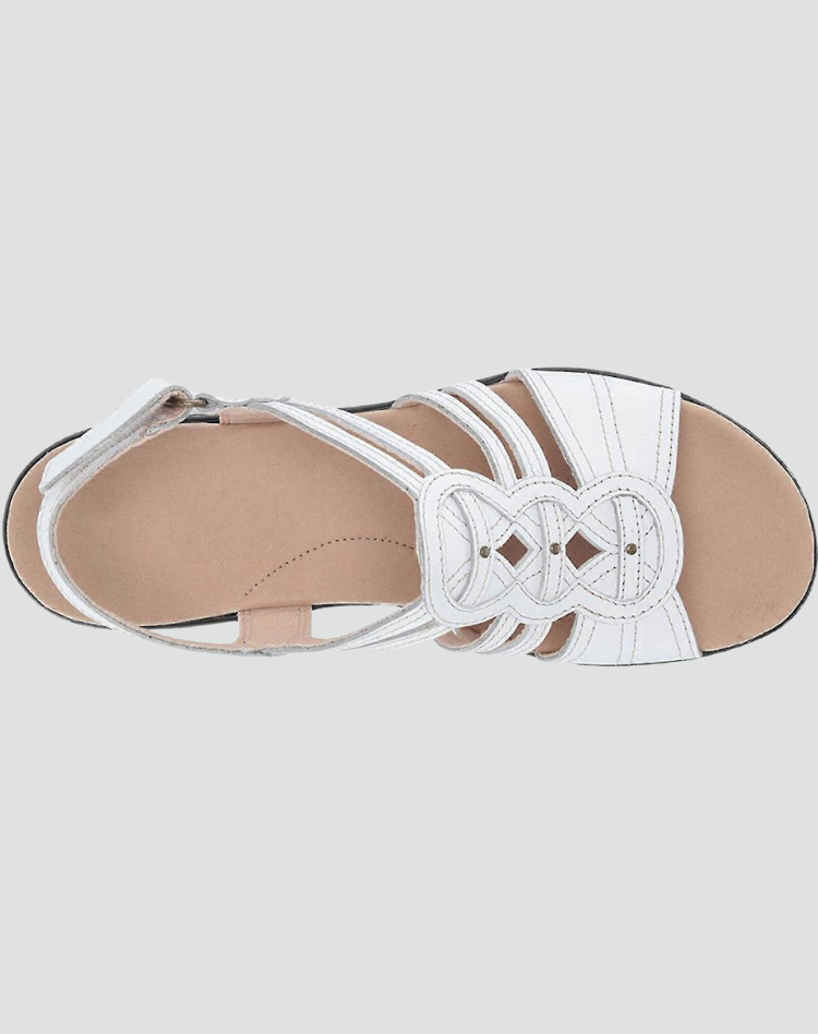 Comfortable orthopedic sandals with Velcro straps for summer