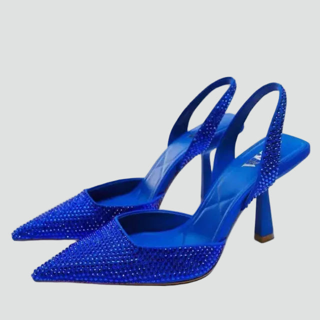 Dames elegante slingback pumps voor avondgelegenheden