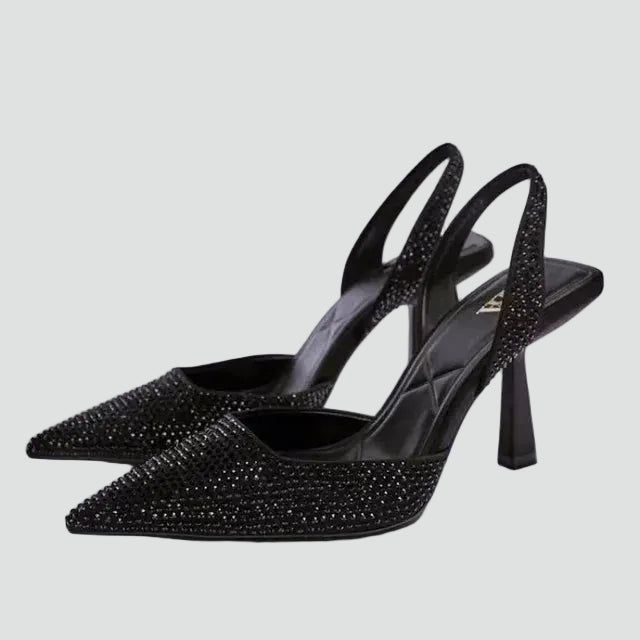 Dames elegante slingback pumps voor avondgelegenheden