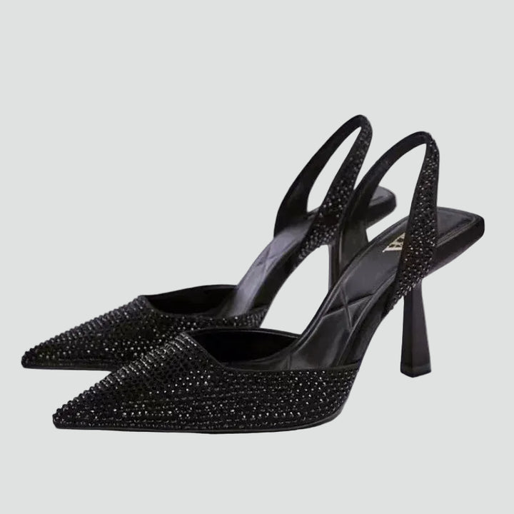 Dames elegante slingback pumps voor avondgelegenheden