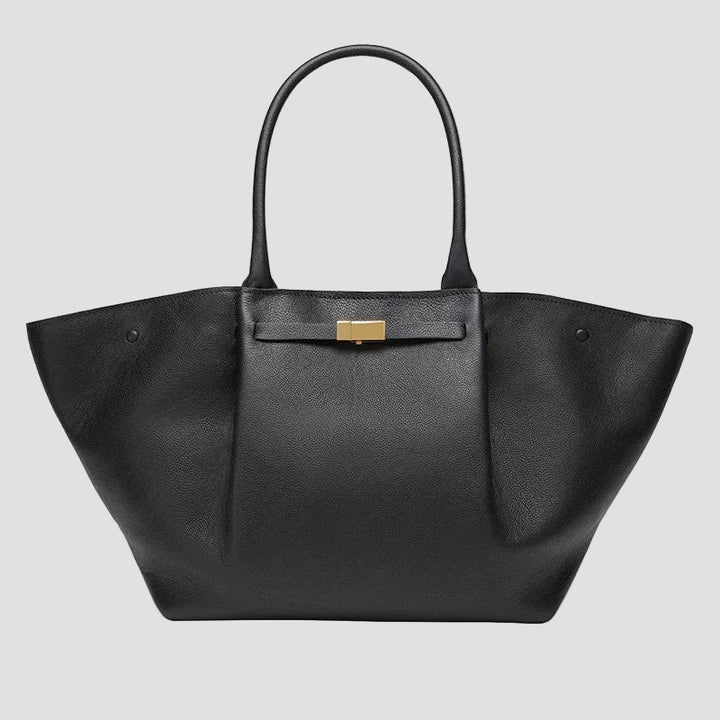 Duża elegancka torebka shopper damska do pracy