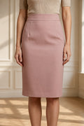 Jupe élégante pour femme taille haute et longueur midi