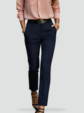 Pantalon élégant pour femme taille haute