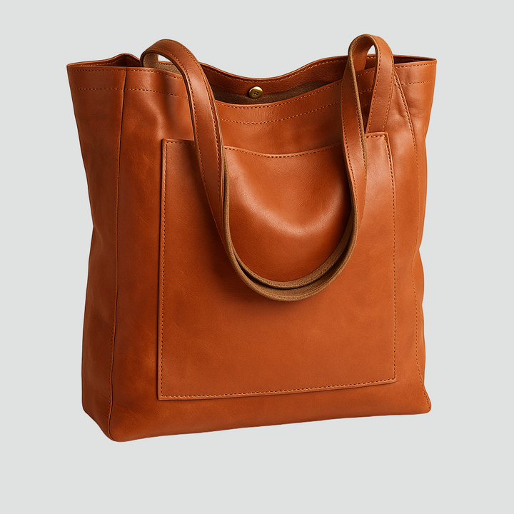 Duża torebka damska shopper na ramię do pracy