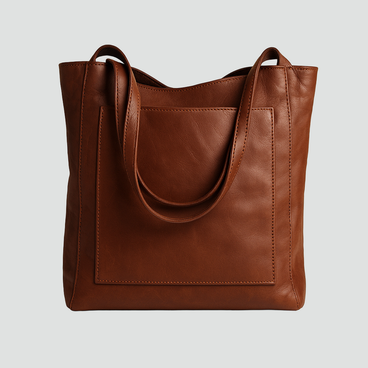 Duża torebka damska shopper na ramię do pracy