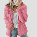 Veste polaire pour femme, avec capuche et poches