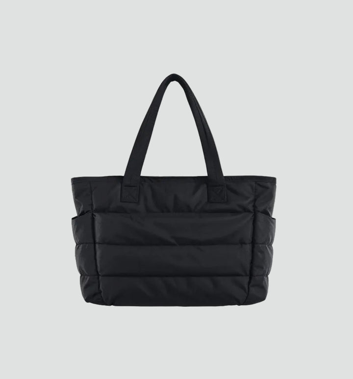 Women's Quilted Shopper Bag Large Spacious Puffer Bag Shoulder