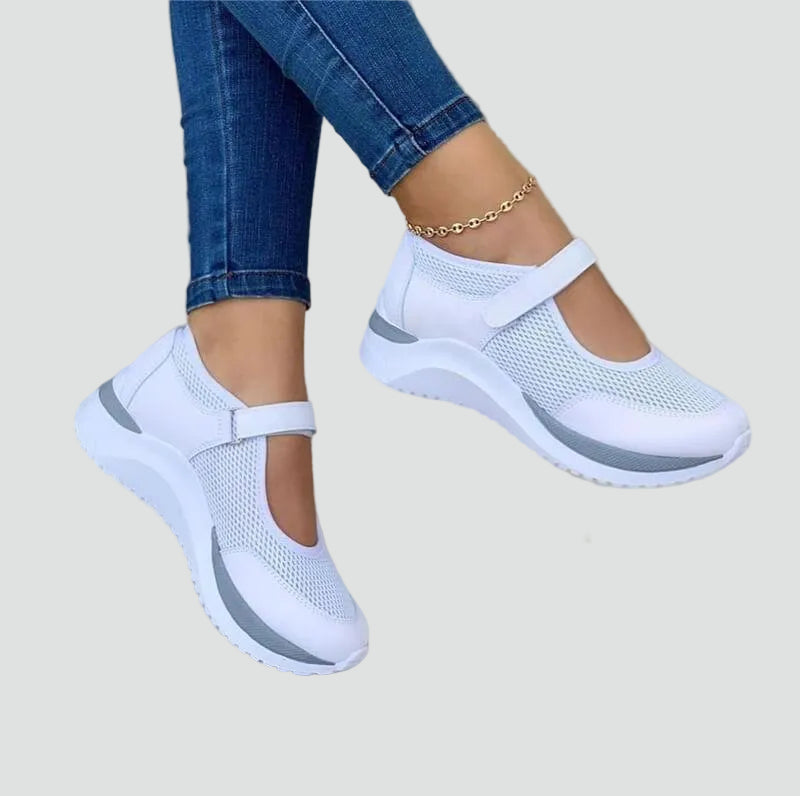 Buty trekkingowe ortopedyczne na rzep dla kobiet