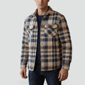 Chemise en flanelle pour homme à carreaux, idéale pour les journées fraîches