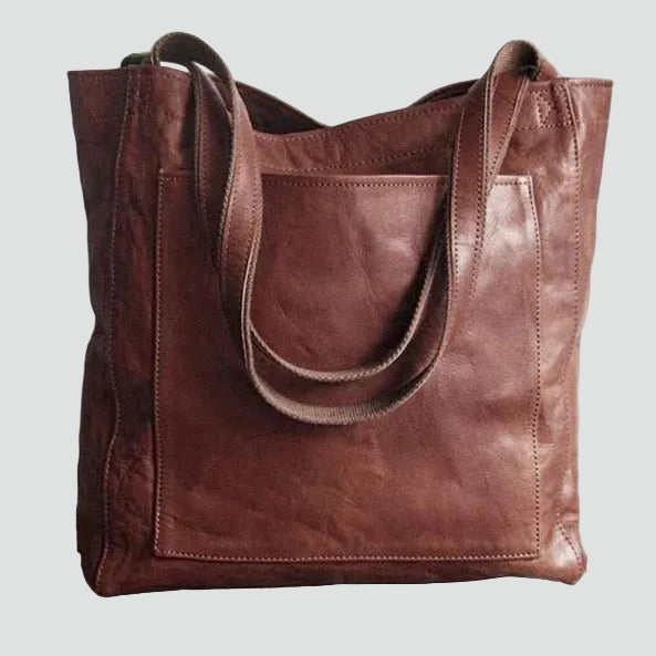 Sac à main en cuir pour femme à porter à l'épaule au quotidien
