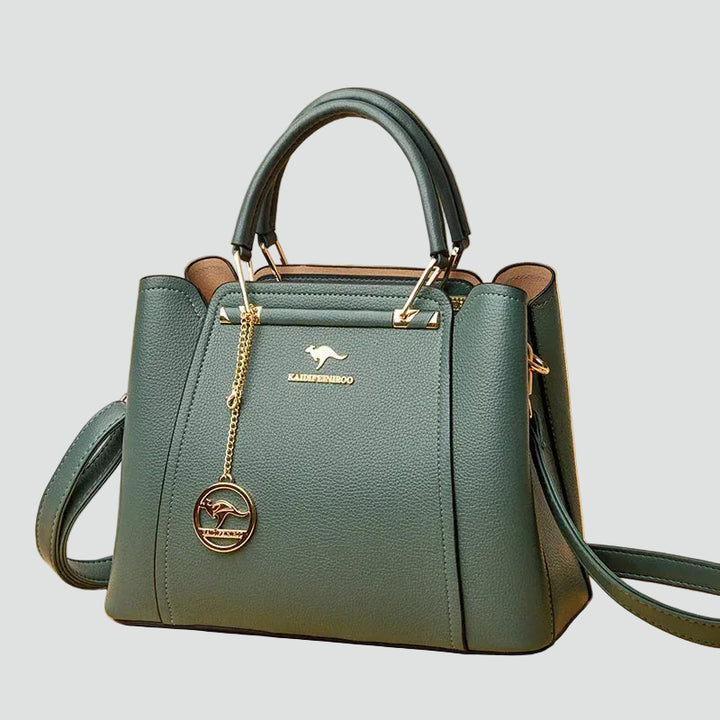 Duża elegancka torebka damska na ramię ze skóry ekologicznej