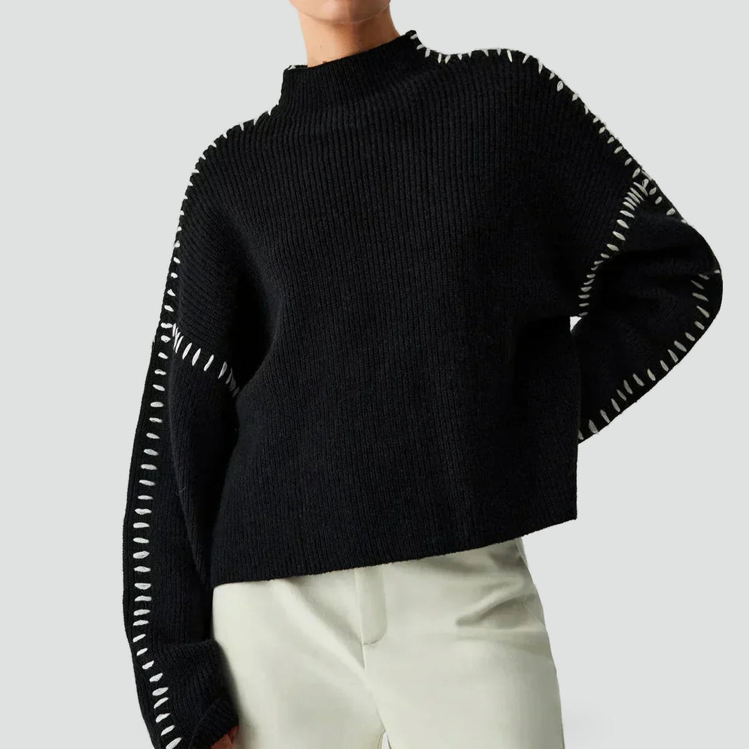 oversized-sweter-z-kontrastowym-wyko-cze-1