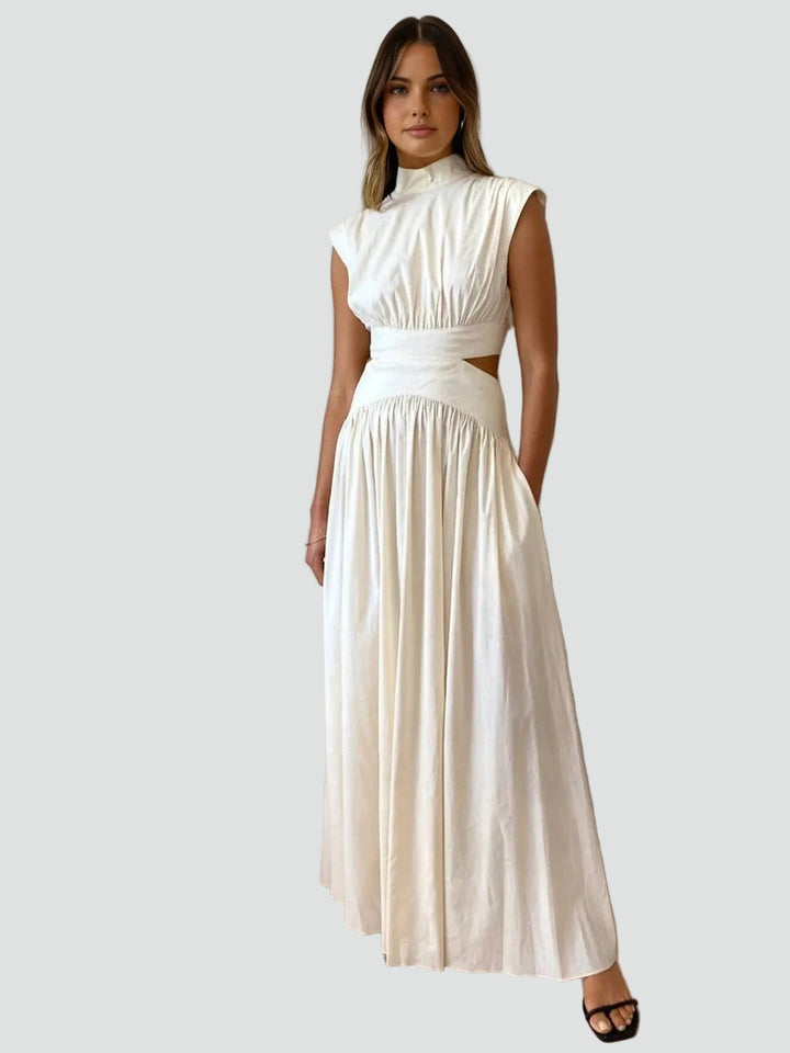 Damesjurk Maxi Met Openingen Elegant Bruiloft Modern