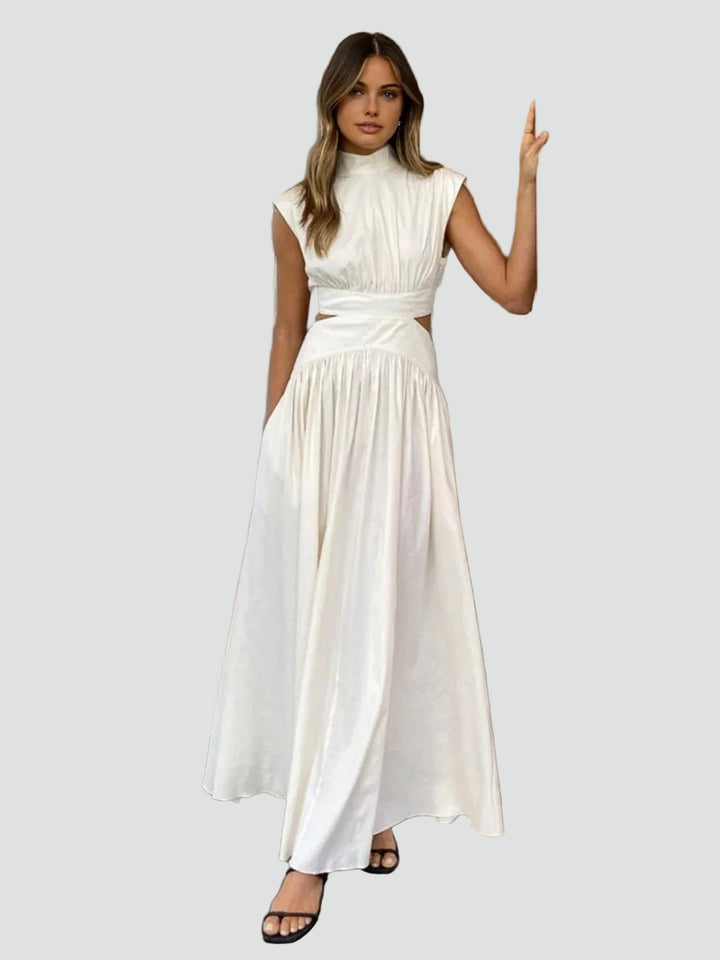 Damesjurk Maxi Met Openingen Elegant Bruiloft Modern