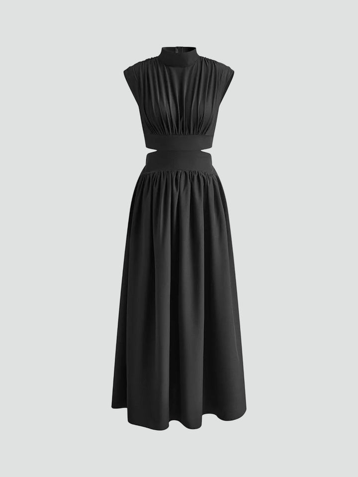 Damesjurk Maxi Met Openingen Elegant Bruiloft Modern