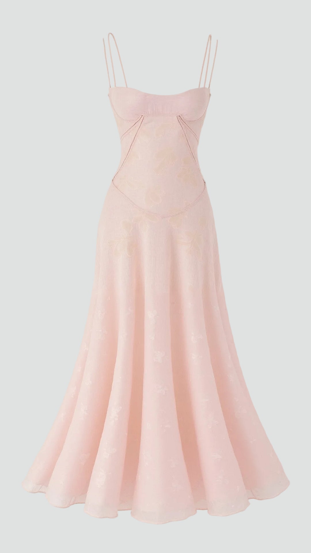 Elegancka sukienka maxi damska na ramiączkach cocktail dress