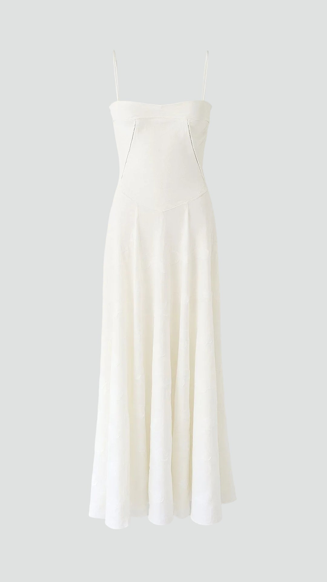 Elegancka sukienka maxi damska na ramiączkach cocktail dress