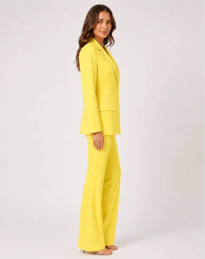 Ensemble élégant pour femme avec veste et pantalon