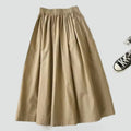 Jupe femme taille haute plissée, style taille ultra haute