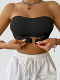 Sportbeha voor dames met antislipband