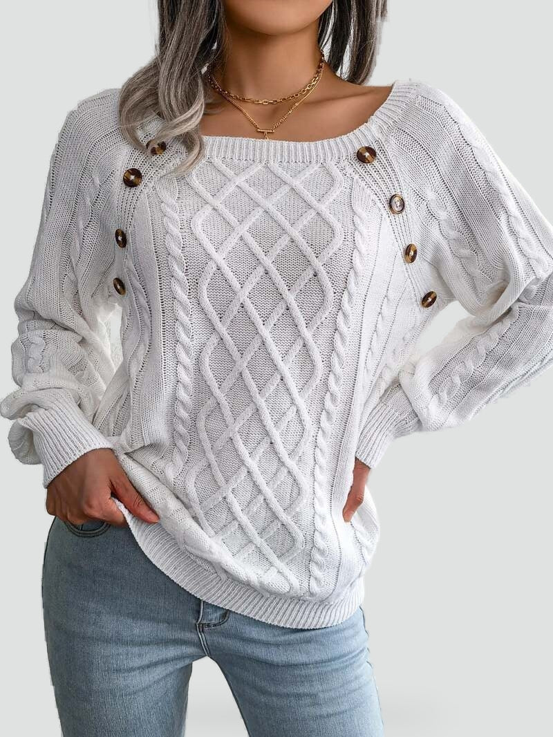 stylowy-sweter-damski-z-guzikami-i-wzore-5