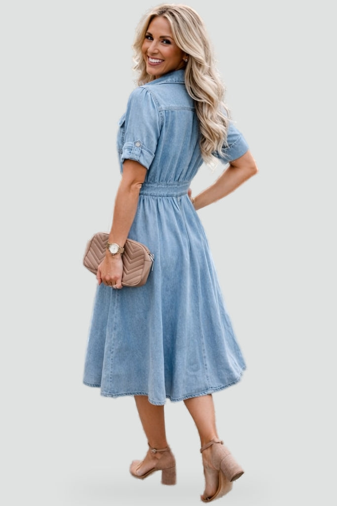 sukienka-damska-z-denim-i-kwiatowym-wzor-2