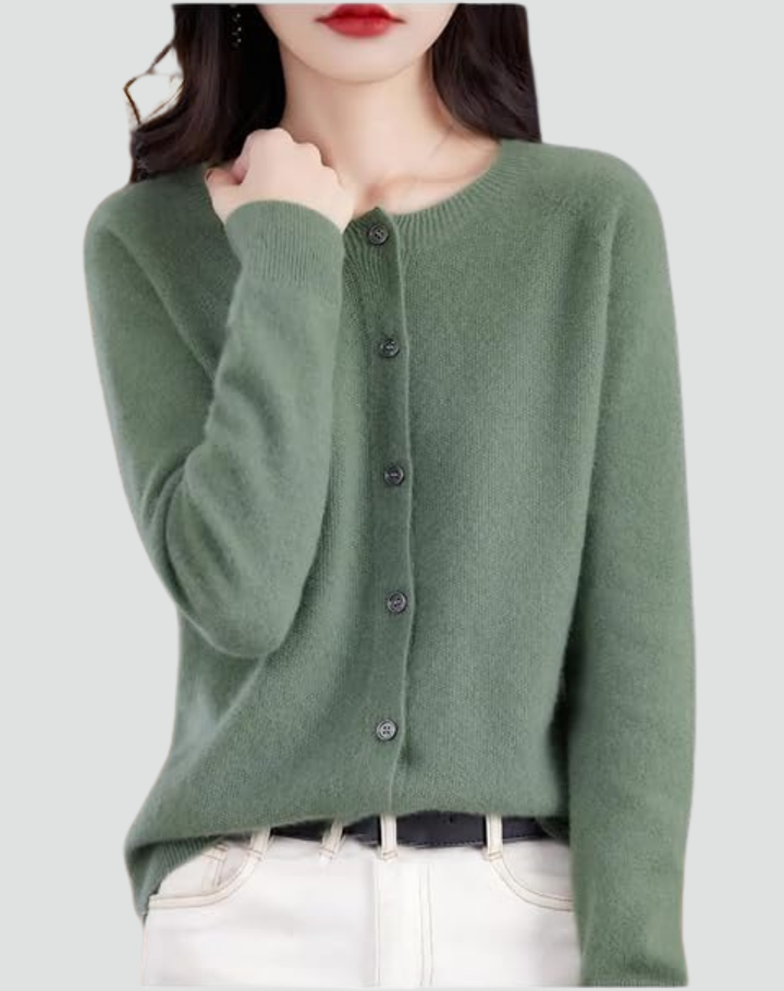 Women’s Merino Wool and Cashmere Cardigan