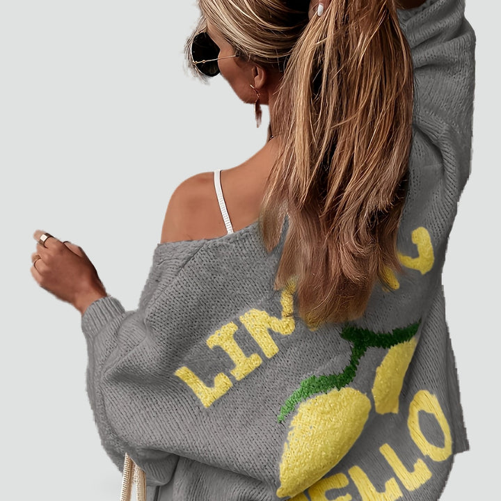 sweter-damski-z-cytrynowym-wzorem-i-lu-n-4