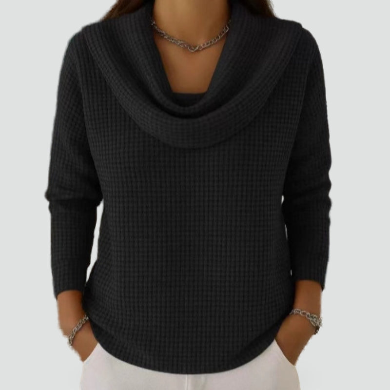 sweter-damski-z-golfem-waffle-w-stylu-ca-5