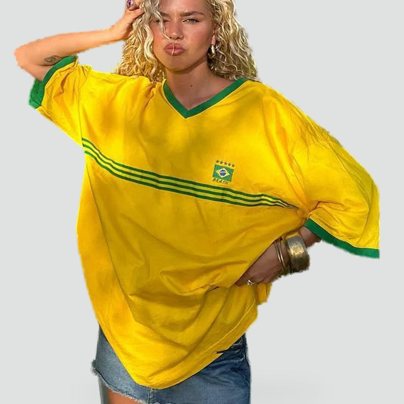 t-shirt-damski-z-retro-stylem-i-tym-kolo-1